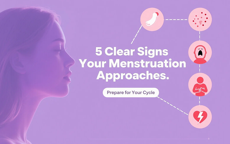 Read more about the article Five Telltale Symptoms That Indicate Your Menstruation Is Nearing