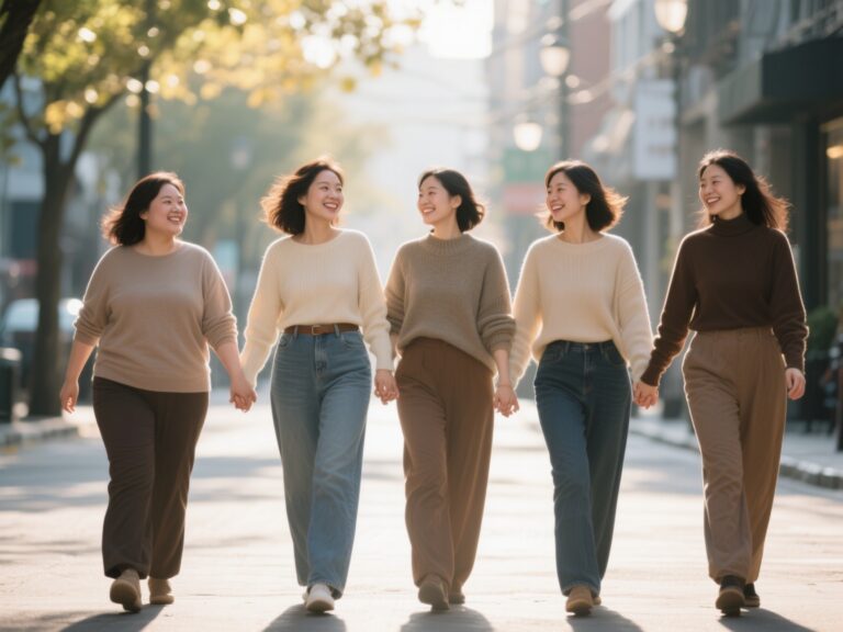 women with non-slim waists