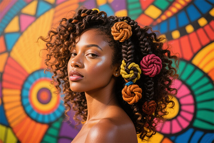 You are currently viewing Bold and Beautiful: Exploring Natural Hairstyles Suitable for Black Women Through Vibrant Curls and Knots​