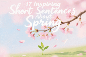 Read more about the article 17 Inspiring Short Sentences About Spring