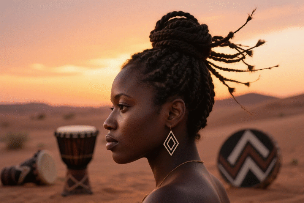 Natural Hairstyles Suitable for Black Women: The Art and Cultural Significance of the Braided Updo