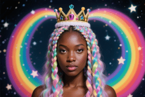 Read more about the article Black Women’s Hairstyles​​: The Art of ​​Protective Style: Halo Braids​​ as Cultural Crowns​