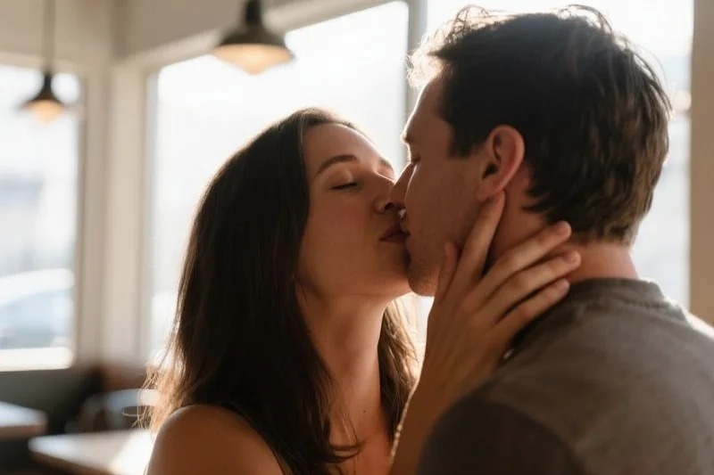 Kissing Body Language: 3 Subtle Moves Women Can’t Resist During a Lip-Lock (And What They Really Mean)