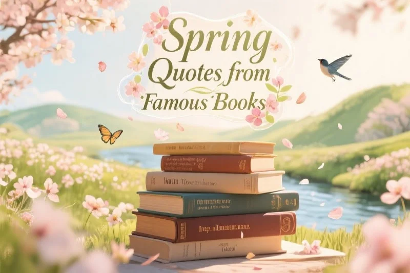 Read more about the article 17 Enchanting Spring Quotes from Famous Books​